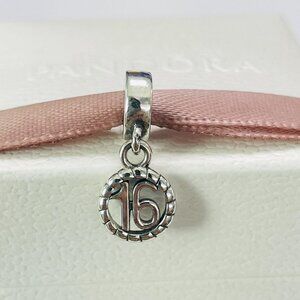 Pandora 16TH Birthday Pendant Charm #790494